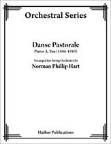 Danse Pastorale Orchestra sheet music cover